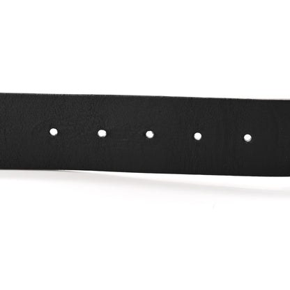 Gucci Calfskin Studded Interlocking G Belt 100/40 Black 3 of 7