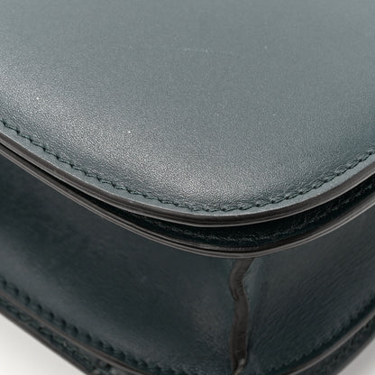 Celine Box Calfskin Medium Classic Box Flap Bag Dark Green 17 of 18