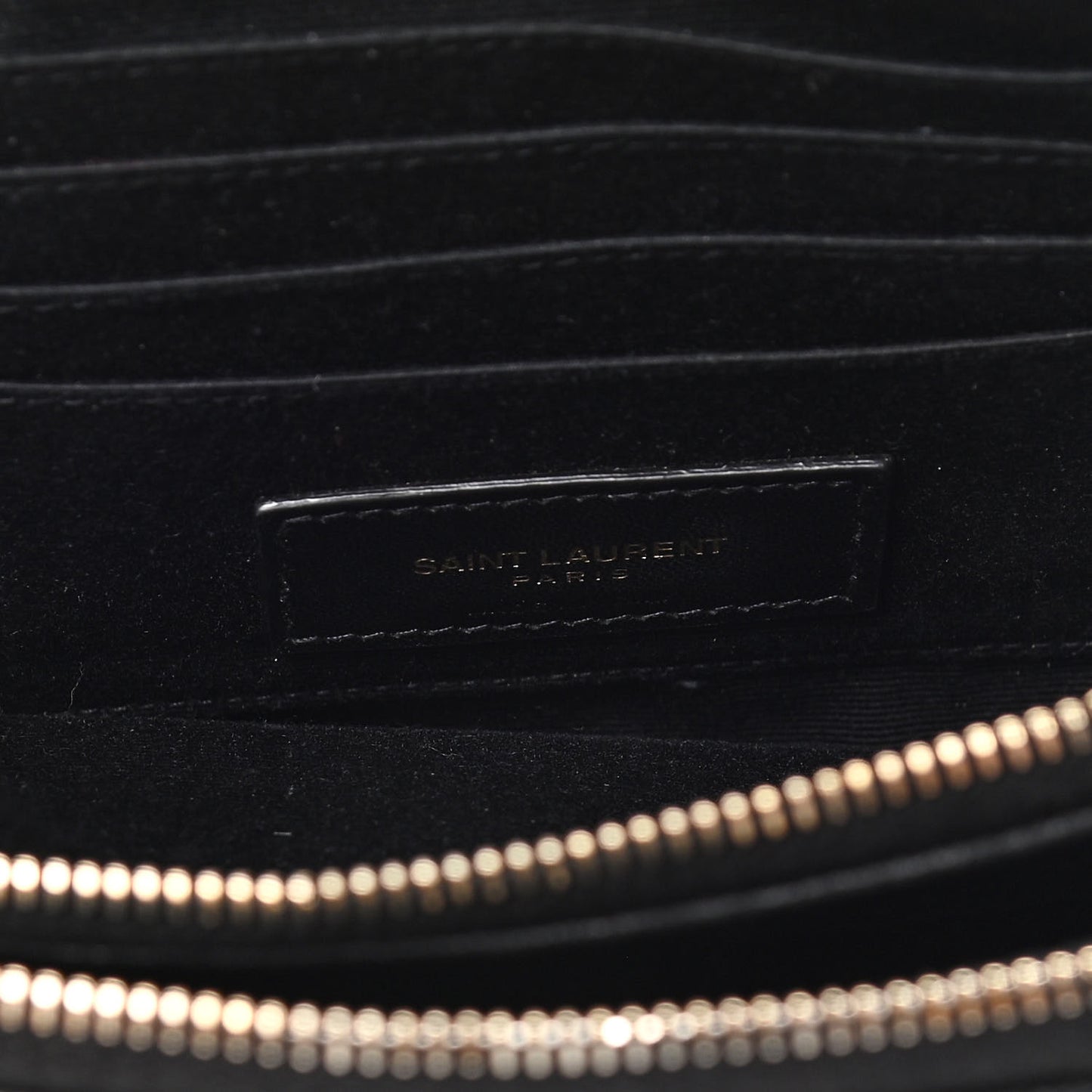 Grained Lambskin Quilted Mini Becky Double Zip Bag Black