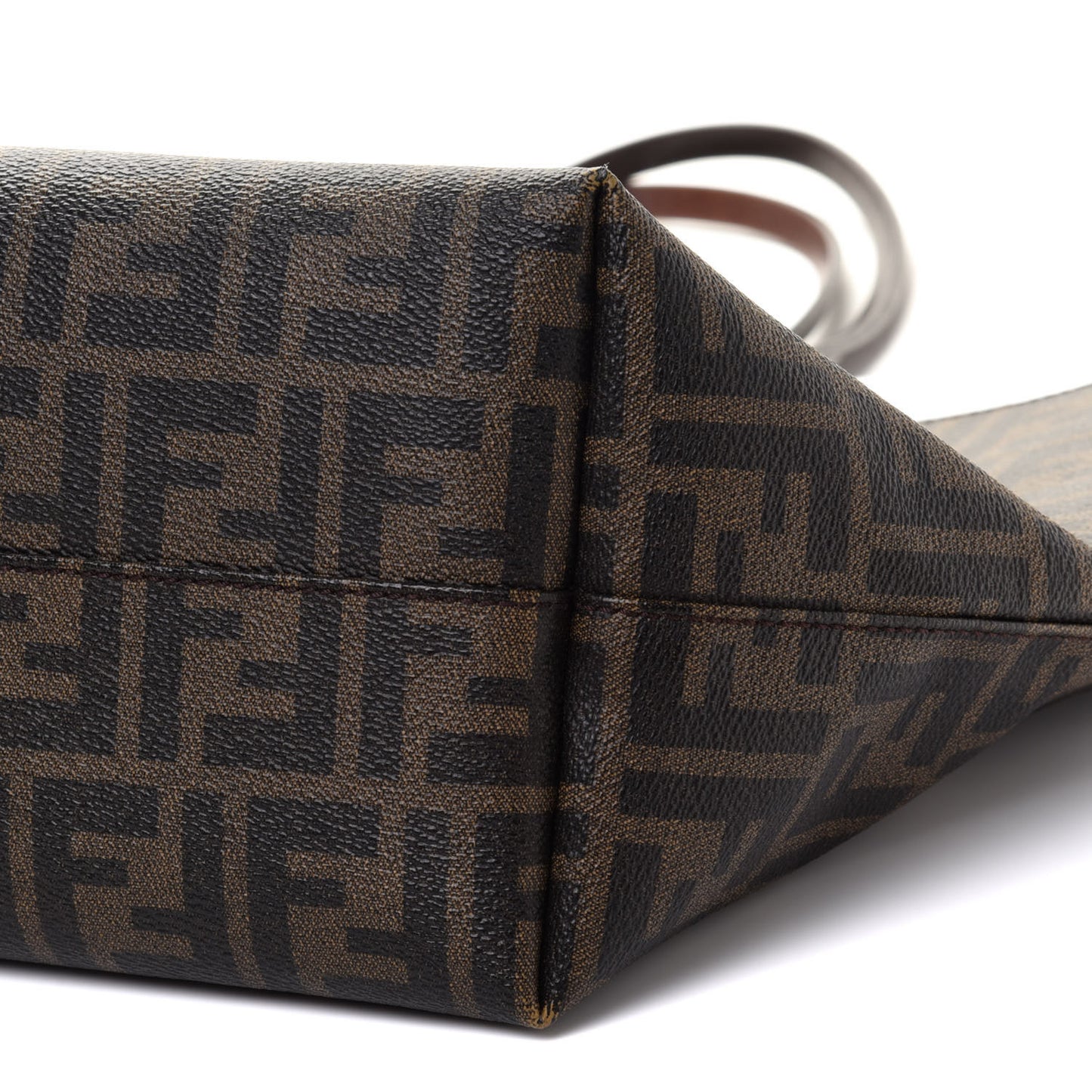 Zucca Spalmati Medium Roll Tote Tobacco Moro