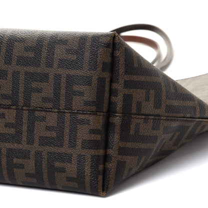 Fendi Zucca Spalmati Medium Roll Tote Tobacco Moro 10 of 10