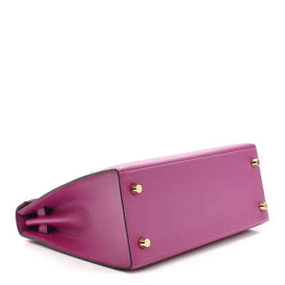 Hermes Epsom Kelly Sellier 25 Rose Pourpre 4 of 11