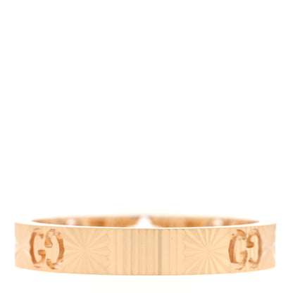 Gucci 18K Yellow Gold Icon Stars Band Ring 62 10 3 of 4