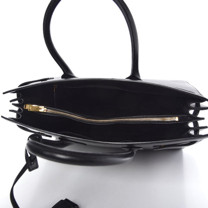 Saint Laurent Calfskin Large Sac De Jour Carryall Black 5 of 11