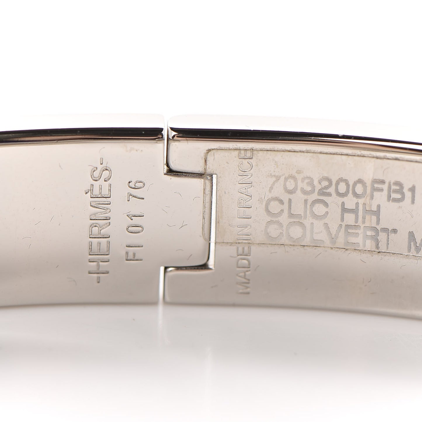 Matte Enamel Narrow Clic Clac HH Bracelet GM Colvert