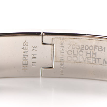 Hermes Matte Enamel Narrow Clic Clac HH Bracelet GM Colvert 4 of 5