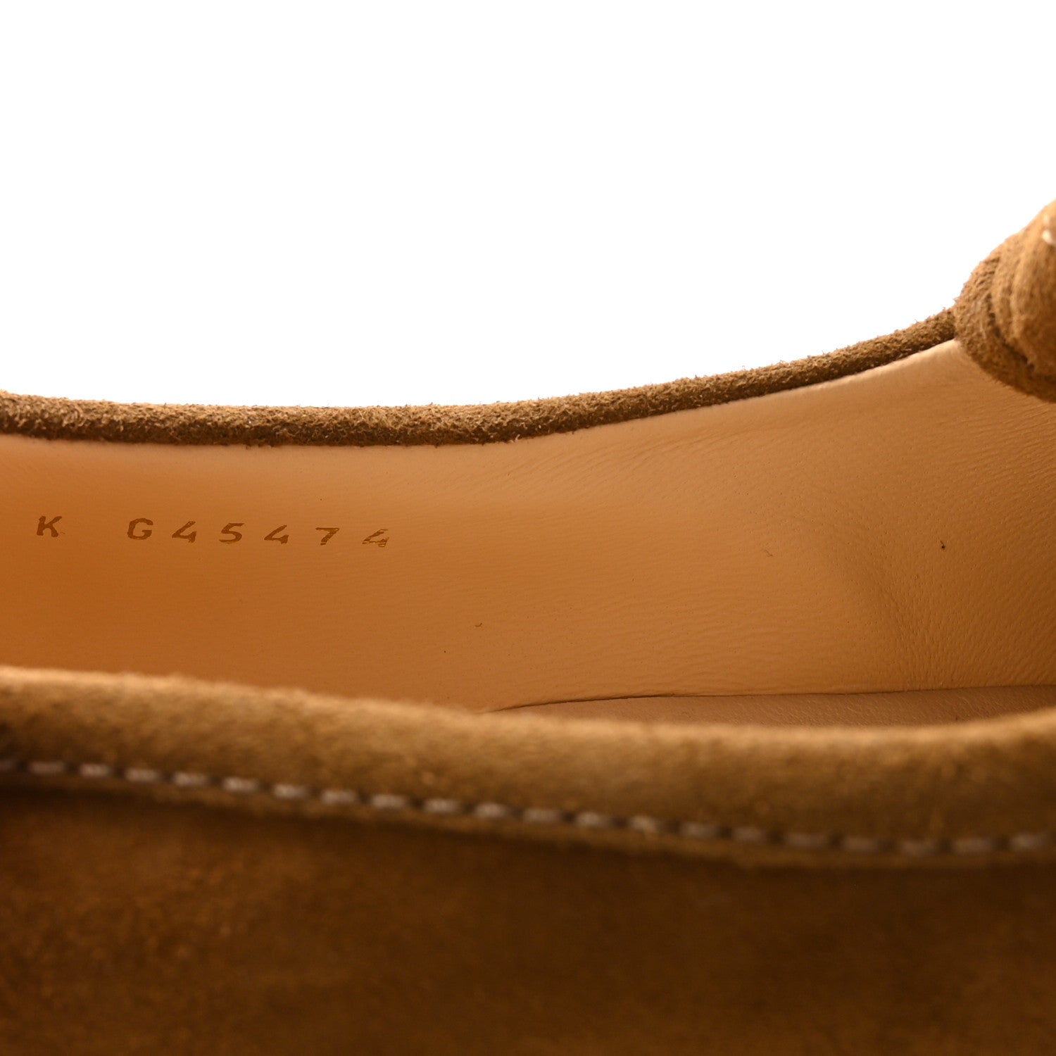 Chanel Suede Kidskin Quilted CC Turnlock Loafers 38.5 Light Brown 9 of 9
