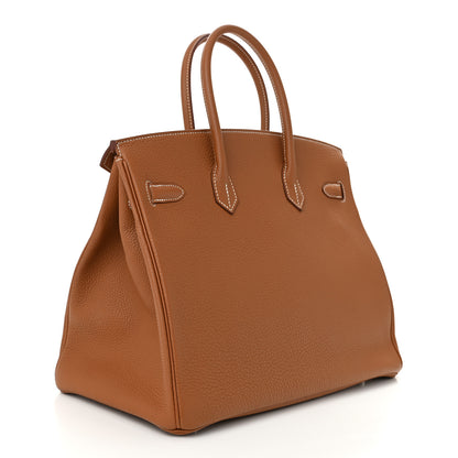 Hermes Togo Birkin 35 Gold 3 of 12