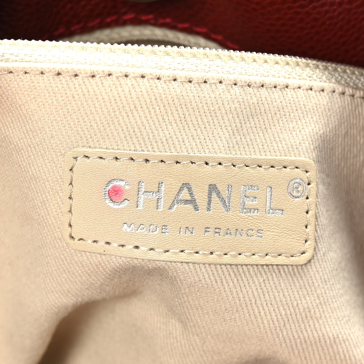 Caviar CC Timeless Shoulder Bag Red