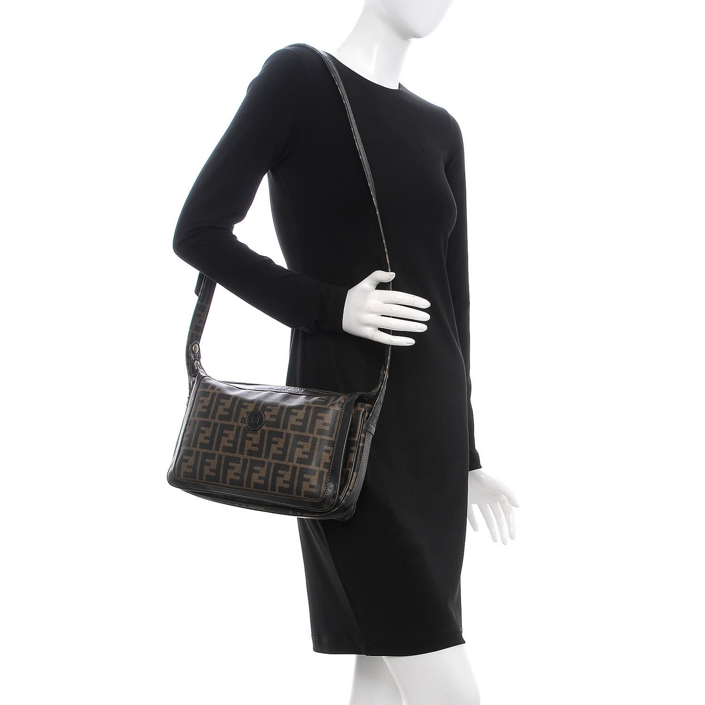Zucca Spalmati Crossbody Bag Tobacco