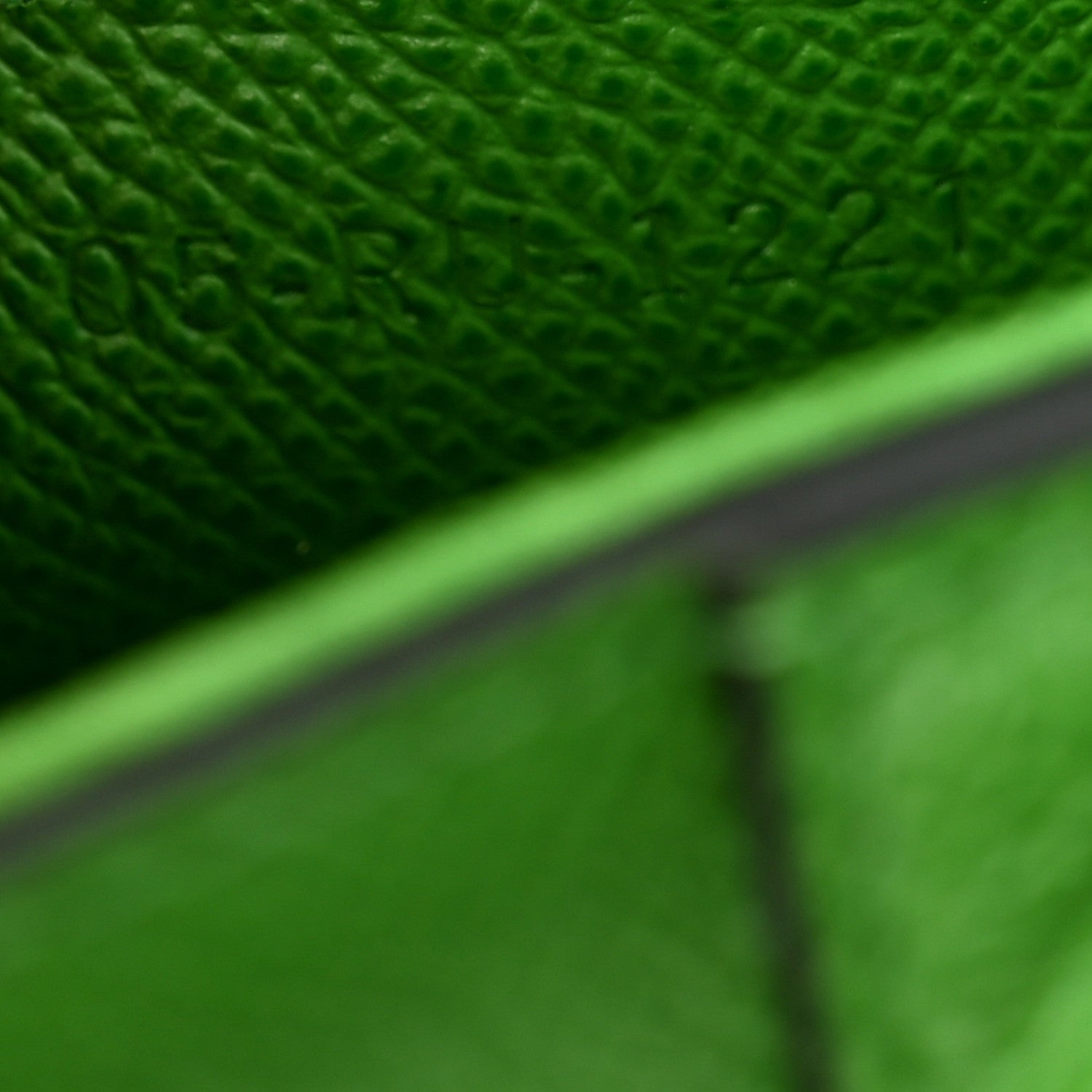 Christian Dior Grained Calfskin Saddle Bag Green 7 of 11