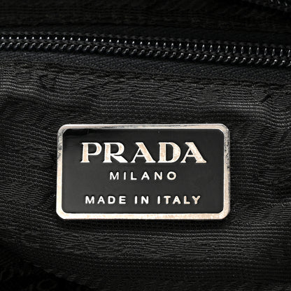 Prada Tessuto Nylon Messenger Bag Black 6 of 11