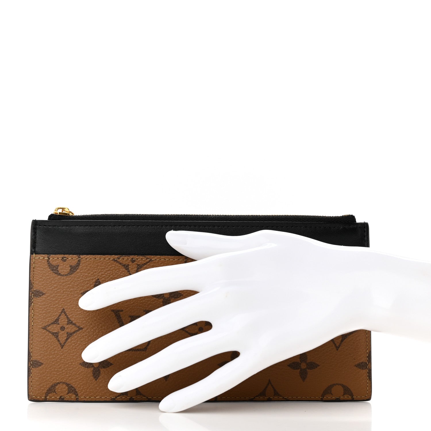 Louis Vuitton Reverse Monogram Slim Purse 2 of 10