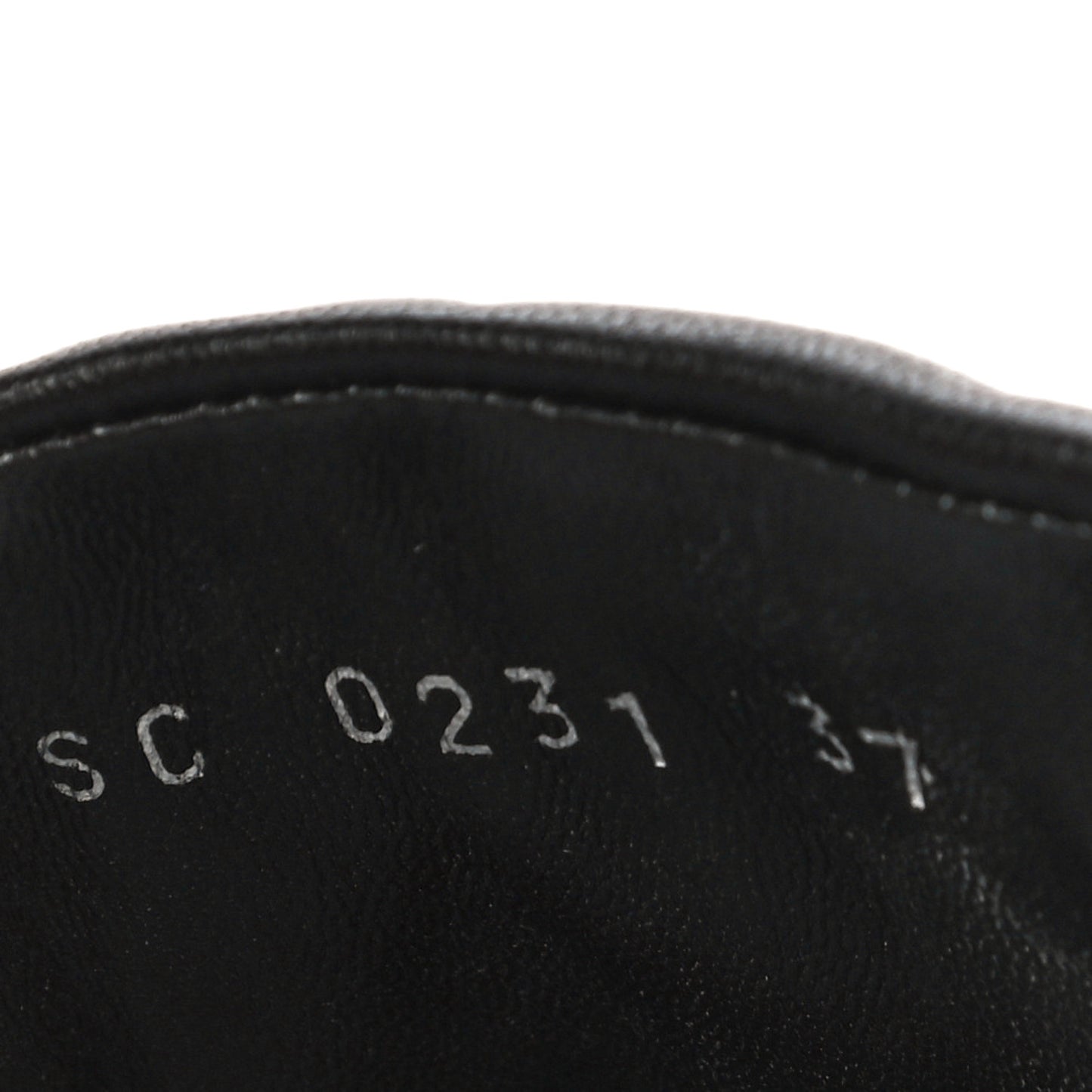 Lambskin Embossed Monogram Jumbo Flatform Mule Sandals 37 Black