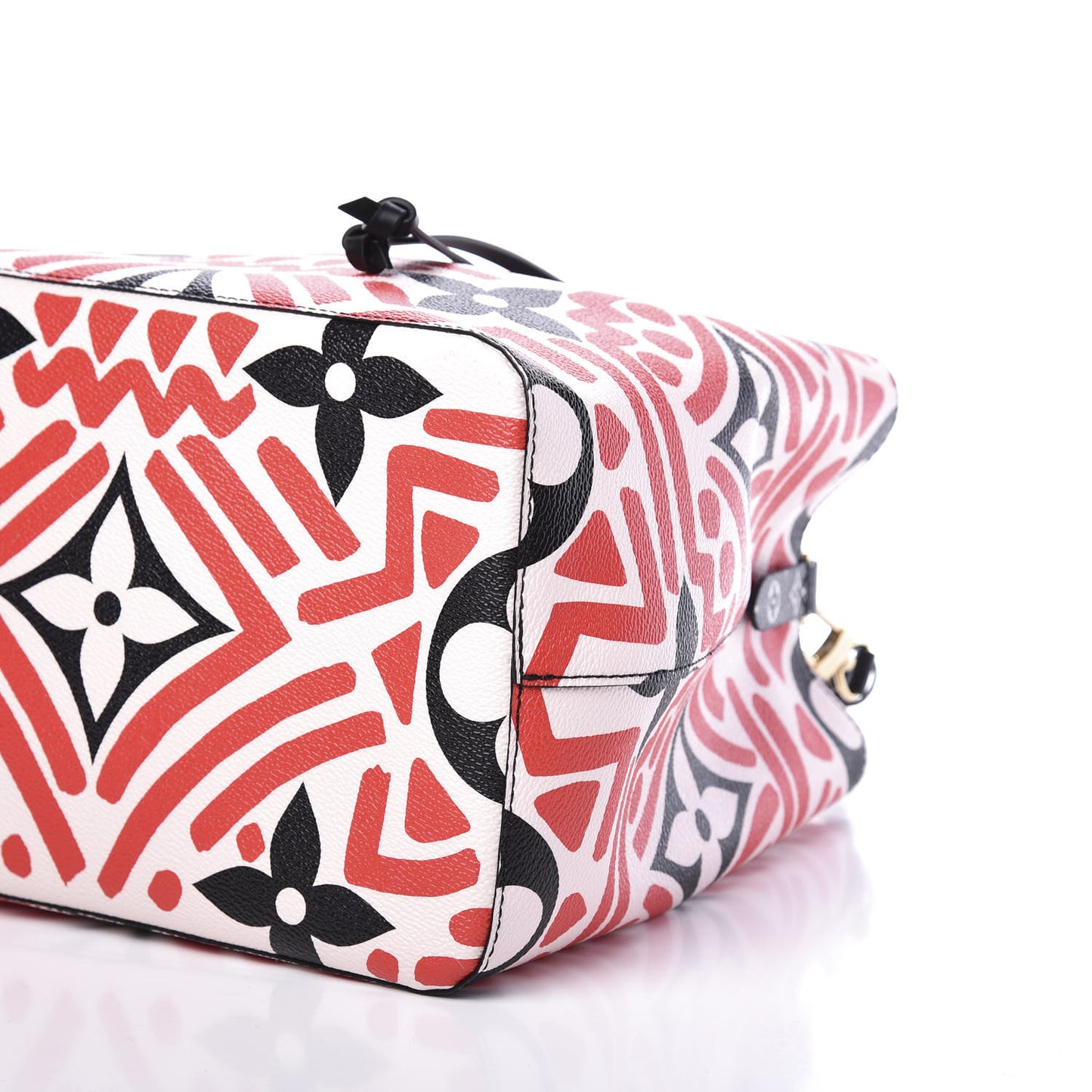 Monogram Giant Crafty NeoNoe MM Creme Rouge Black