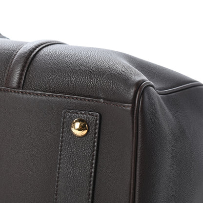 Louis Vuitton Calfskin SC Bag GM Chocolate 10 of 12