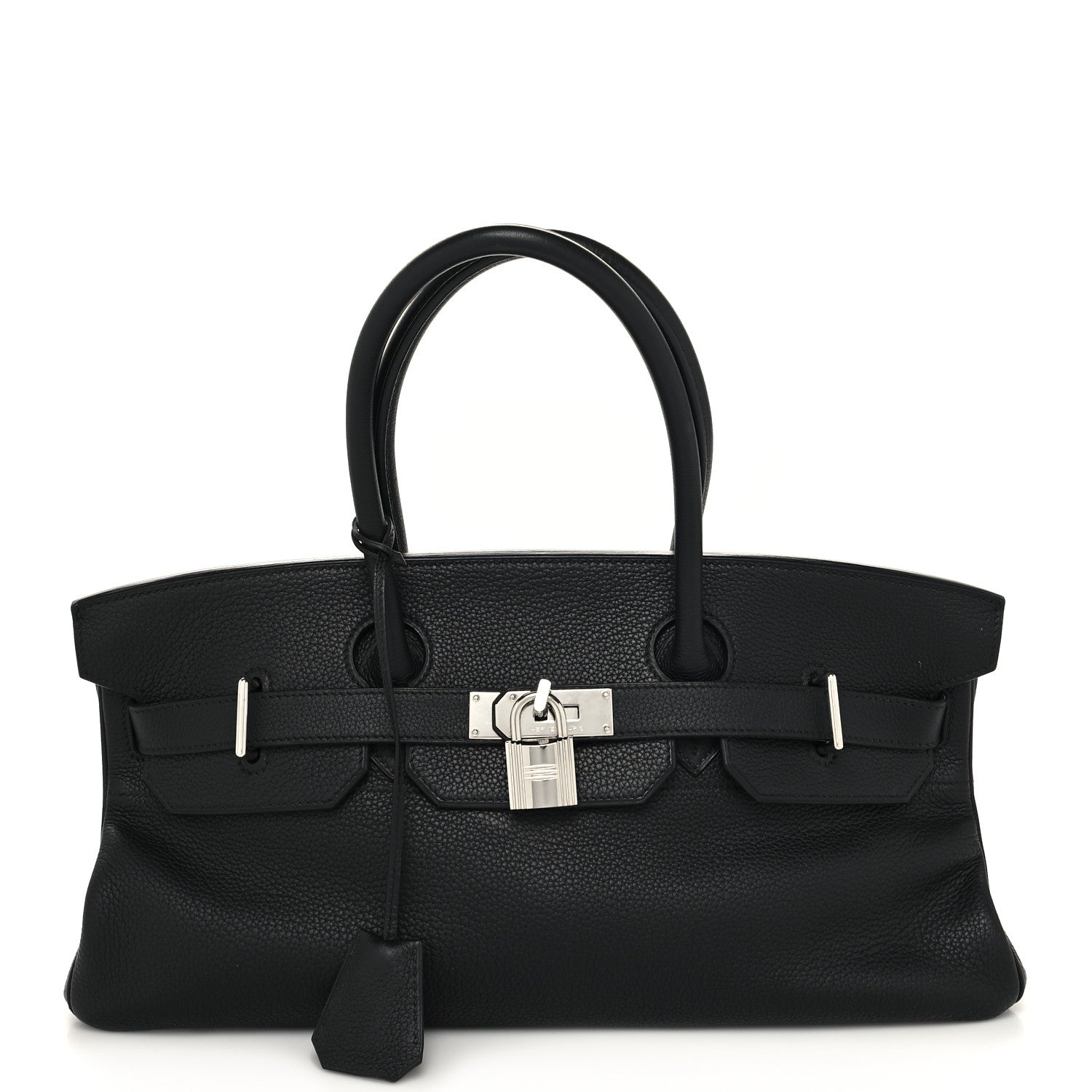 Hermes Taurillon Clemence JPG Birkin 42 Black 1 of 12