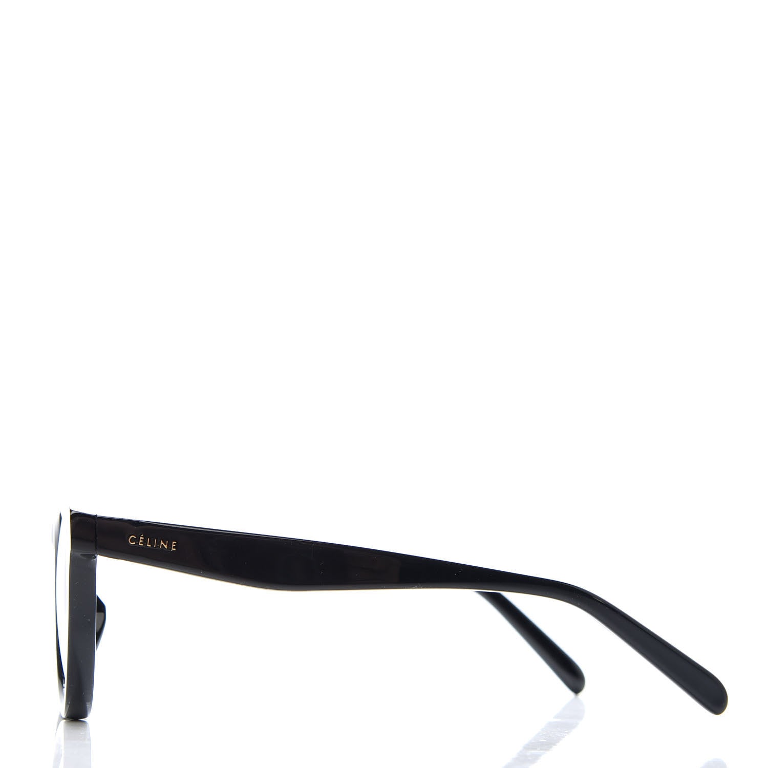 Celine Acetate Bevel Cat Sunglasses CL 41384/F/S Black 3 of 7