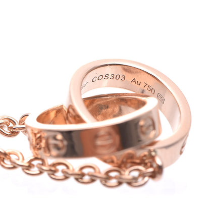 Cartier 18K Pink Gold Interlocking LOVE Bracelet 5 of 5