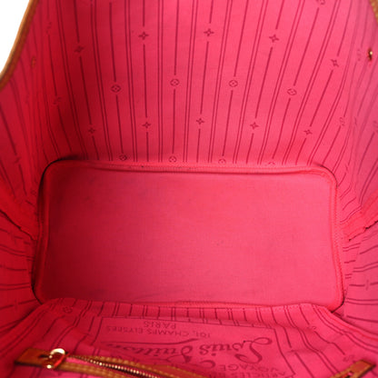 Louis Vuitton Monogram Roses Neverfull MM 5 of 9