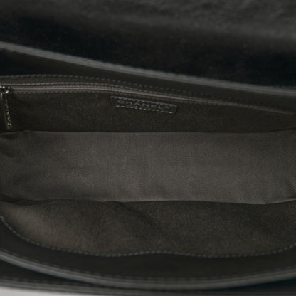 Chanel Calfskin Flap Bag Dark Green 6 of 12