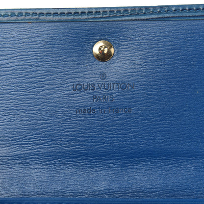 Louis Vuitton Epi Elise Wallet Cyan 6 of 11