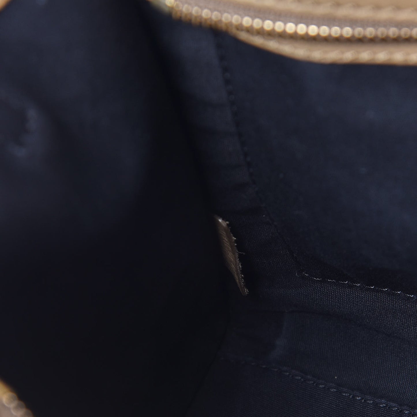 Smooth Calfskin Nano Luggage Camel