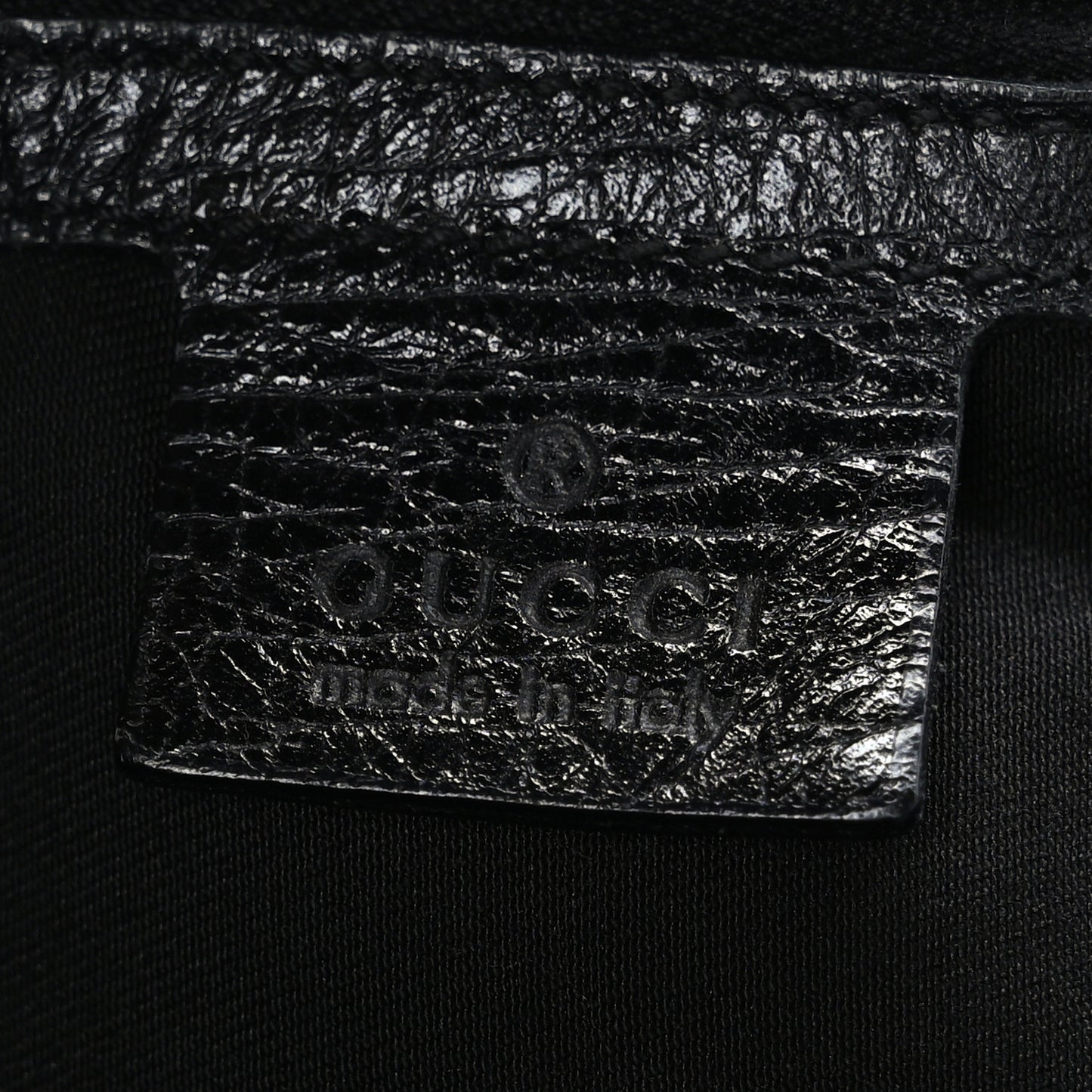 Monogram Large Horsebit Chain Hobo Black