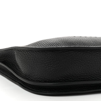 Hermes Taurillon Clemence EVELYNE III PM Black 9 of 11