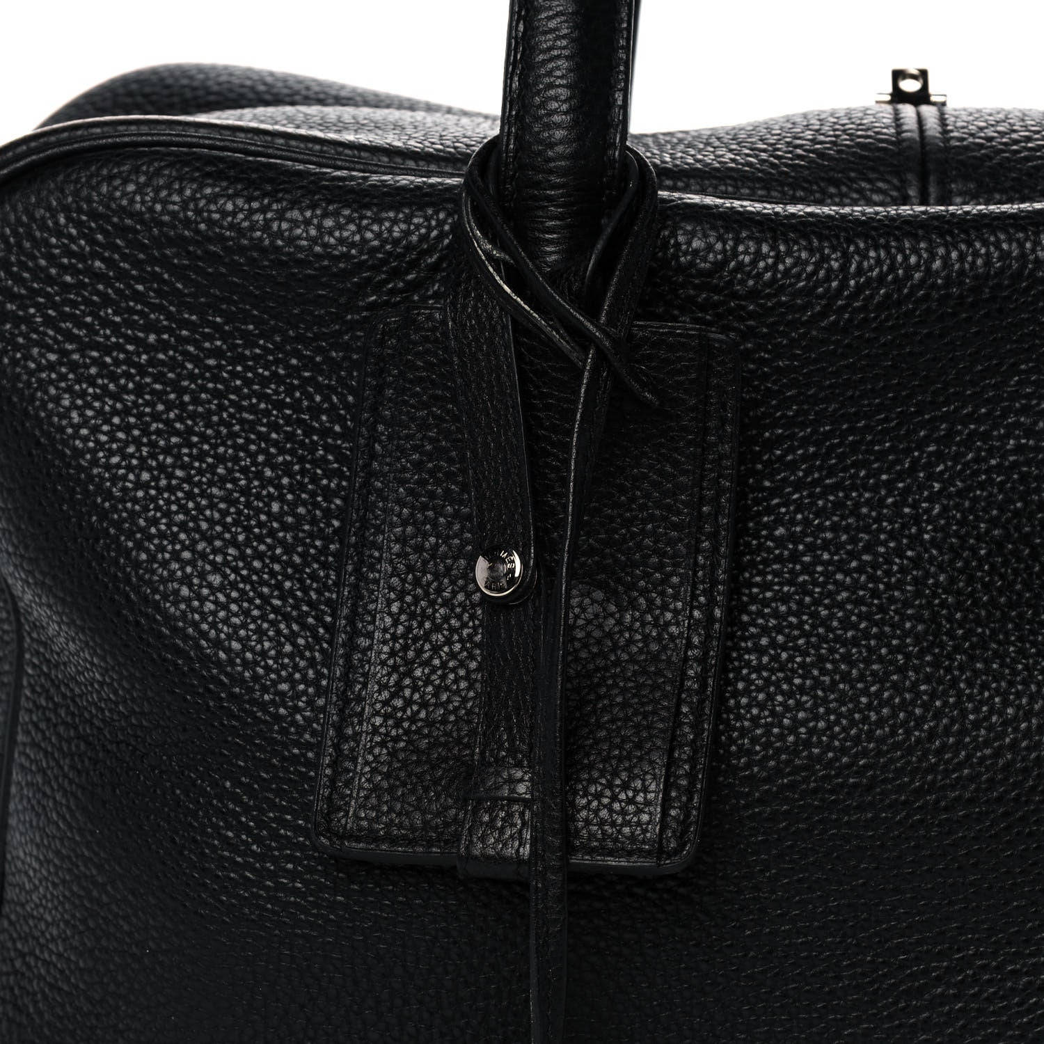 Hermes Taurillon Clemence Victoria II 35 Black 7 of 12