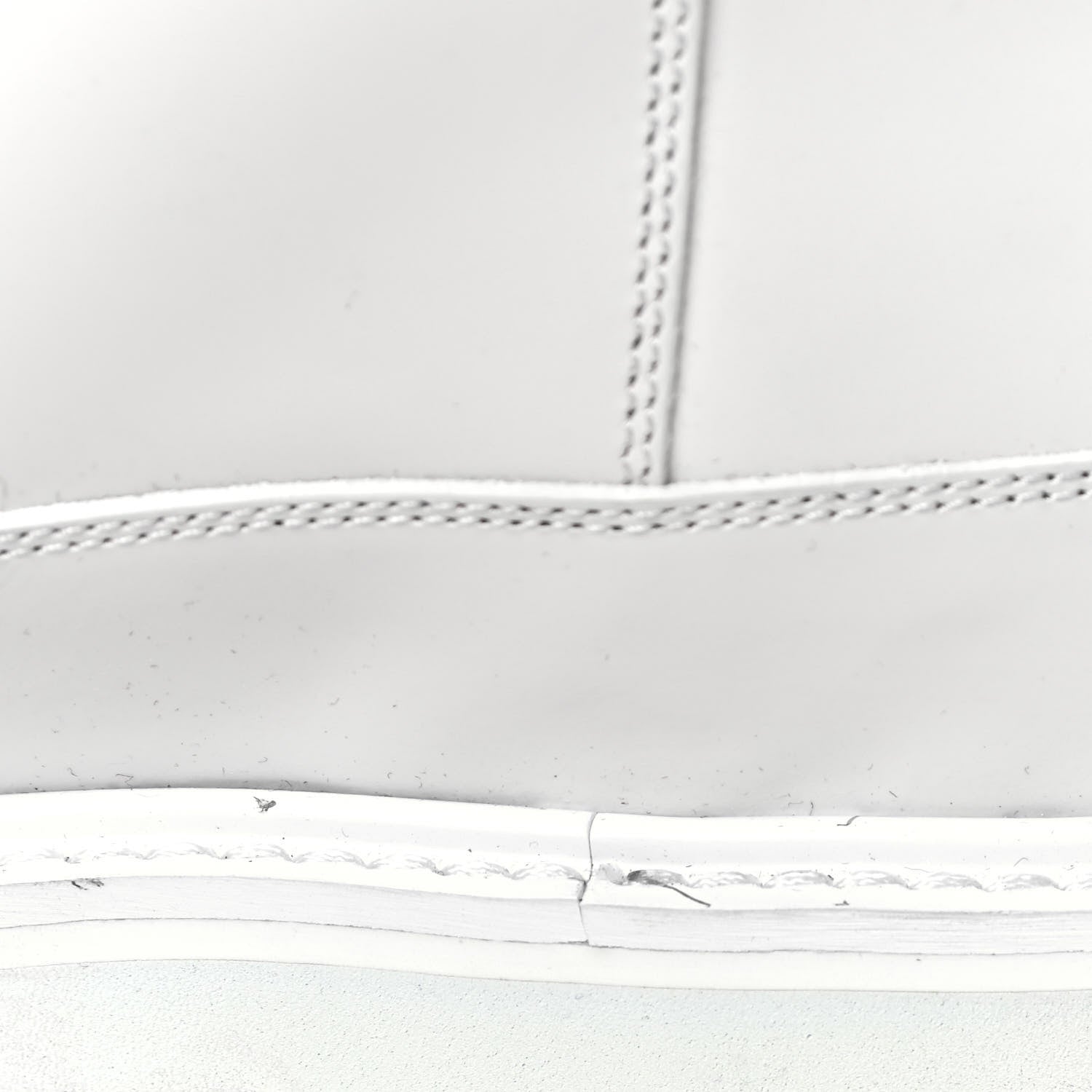 Louis Vuitton Calfskin Monogram Embossed Neoprene Mens Landscape Ankle Boots 7.5 White 15 of 15