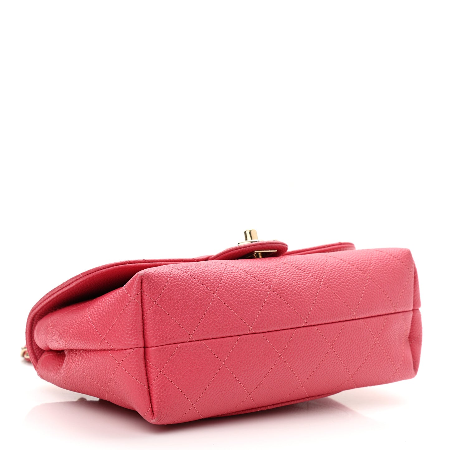 Caviar Quilted Small City Walk Flap Pink