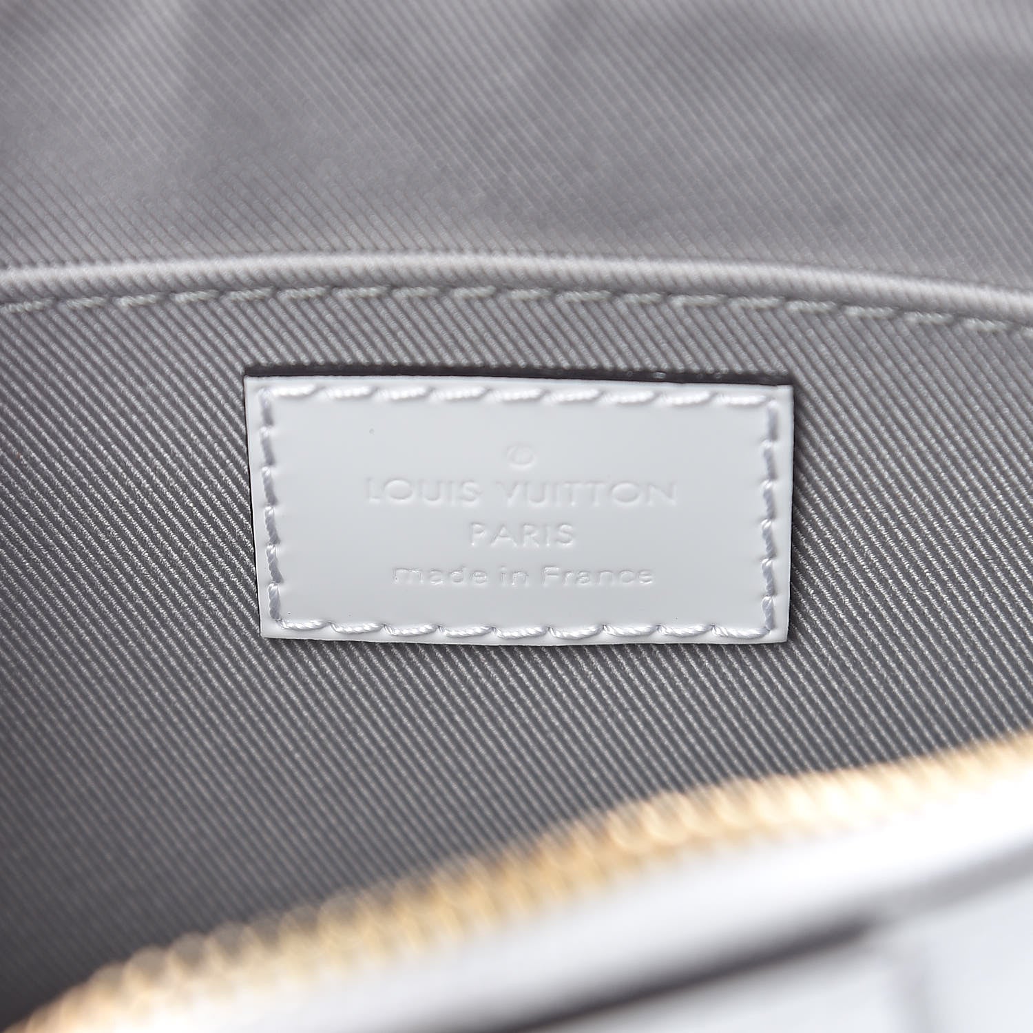 Louis Vuitton Patent Monogram Alma Mini Snow 6 of 13