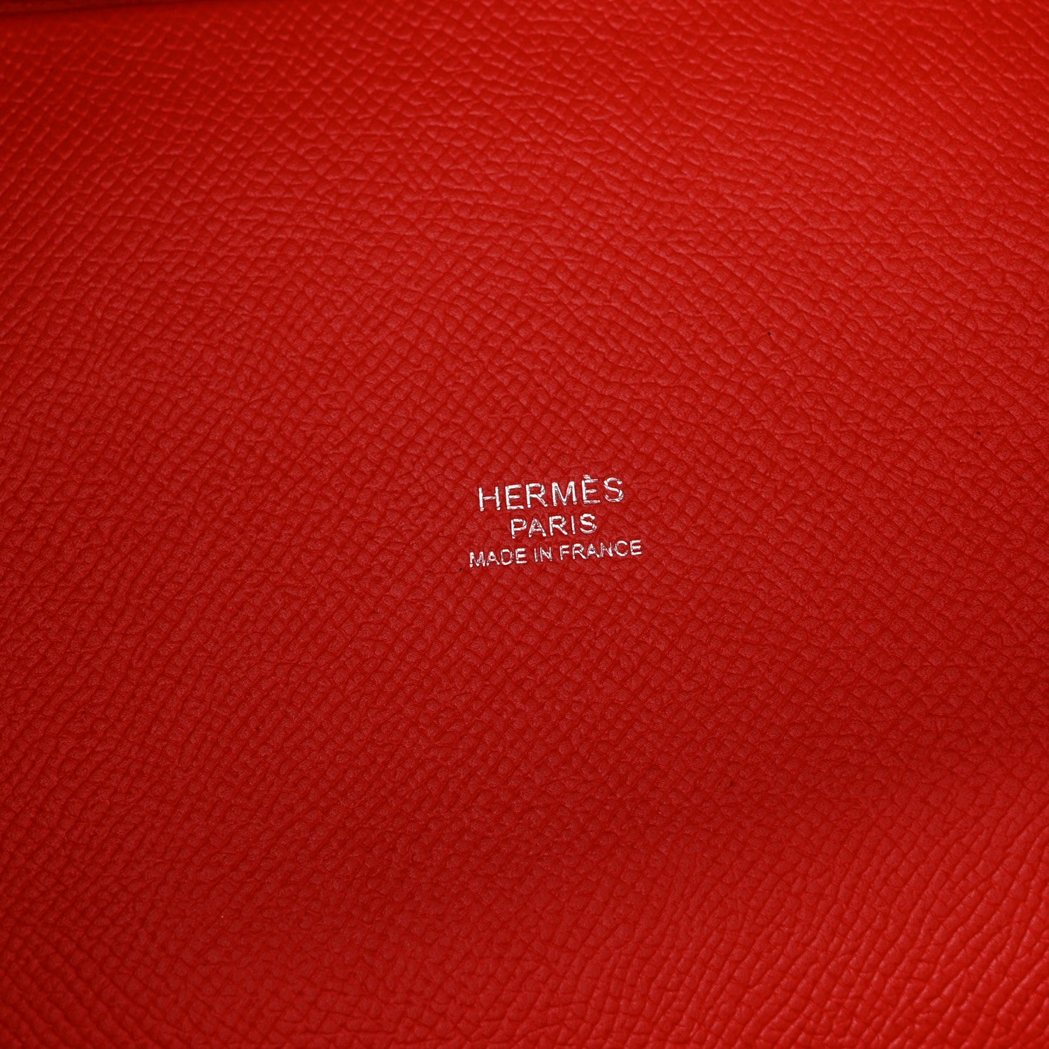 Hermes Epsom Tressage De Cuir Picotin Lock 18 PM Capucine Celeste Rouge H 6 of 11