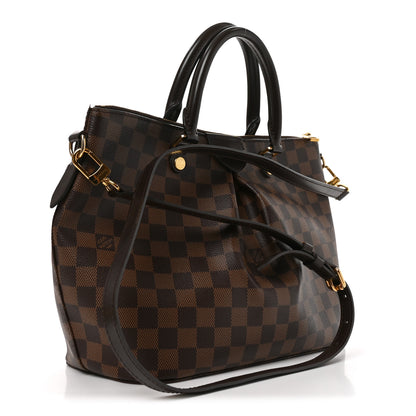 Louis Vuitton Damier Ebene Siena MM 3 of 9