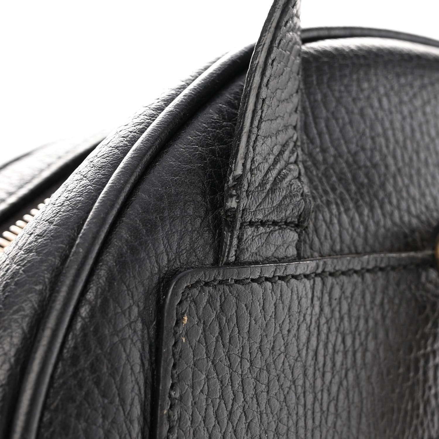 Gucci Pebbled Calfskin Soho Chain Backpack Black 11 of 12