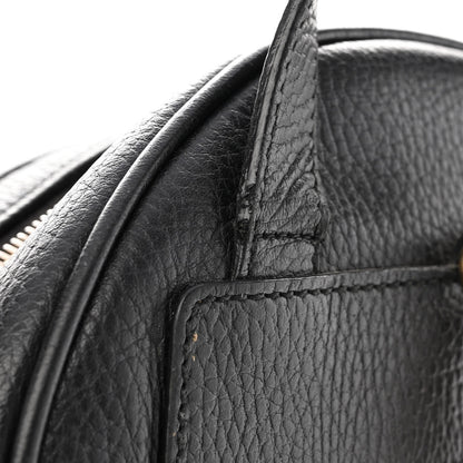 Gucci Pebbled Calfskin Soho Chain Backpack Black 11 of 12