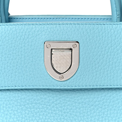 Christian Dior Grained Calfskin Mini Diorever Flap Sky Blue 7 of 11