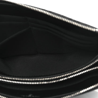 Chanel Iridescent Caviar Quilted Small Zipped Pouch Black 5 of 9