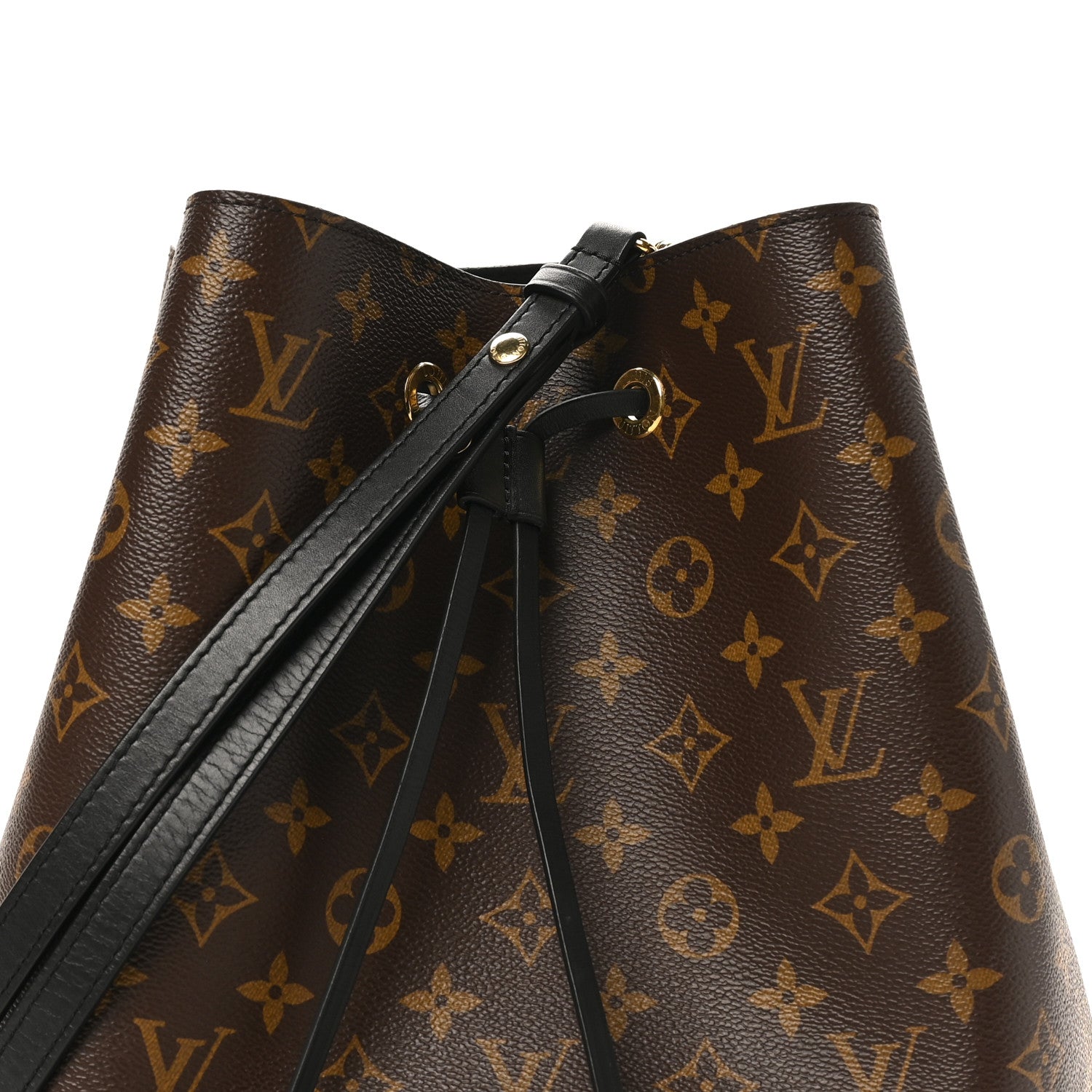 Louis Vuitton Monogram Neonoe MM Black 7 of 9