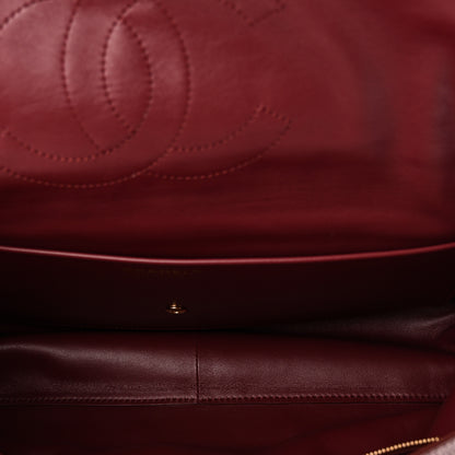 Chanel Grained Calfskin Small Souplissimo Maxi Flap Burgundy 5 of 11