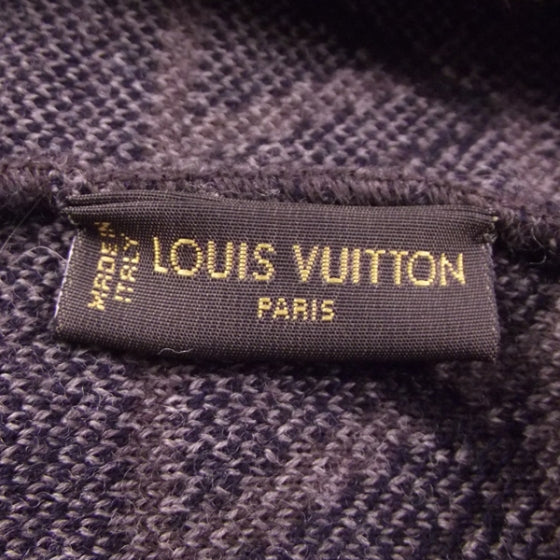 LV Architecture Wool Knit Cap Gray