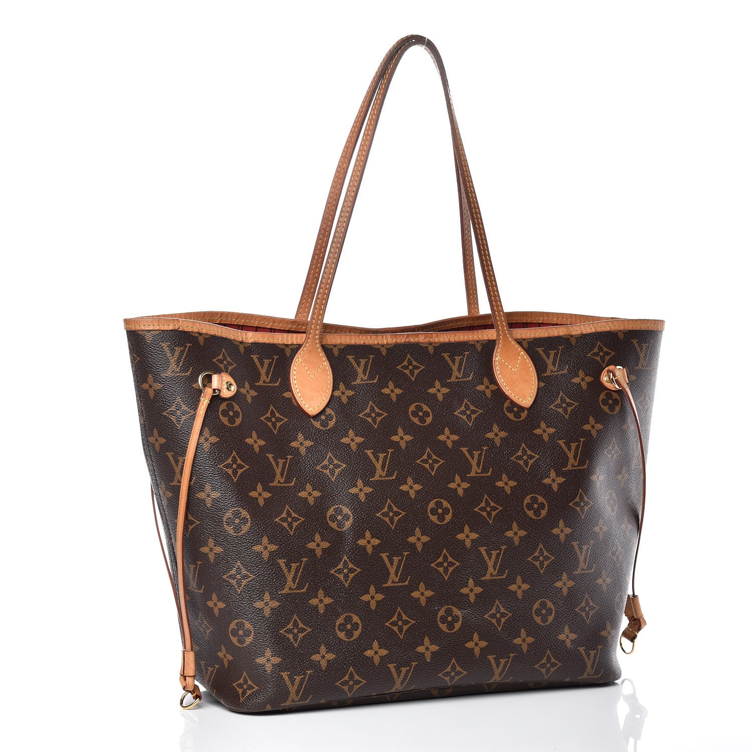 Louis Vuitton Monogram Neo Neverfull MM Cherry 3 of 22
