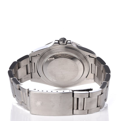 Rolex Stainless Steel 40mm Oyster Perpetual Date Explorer II Watch Black 16570 4 of 6