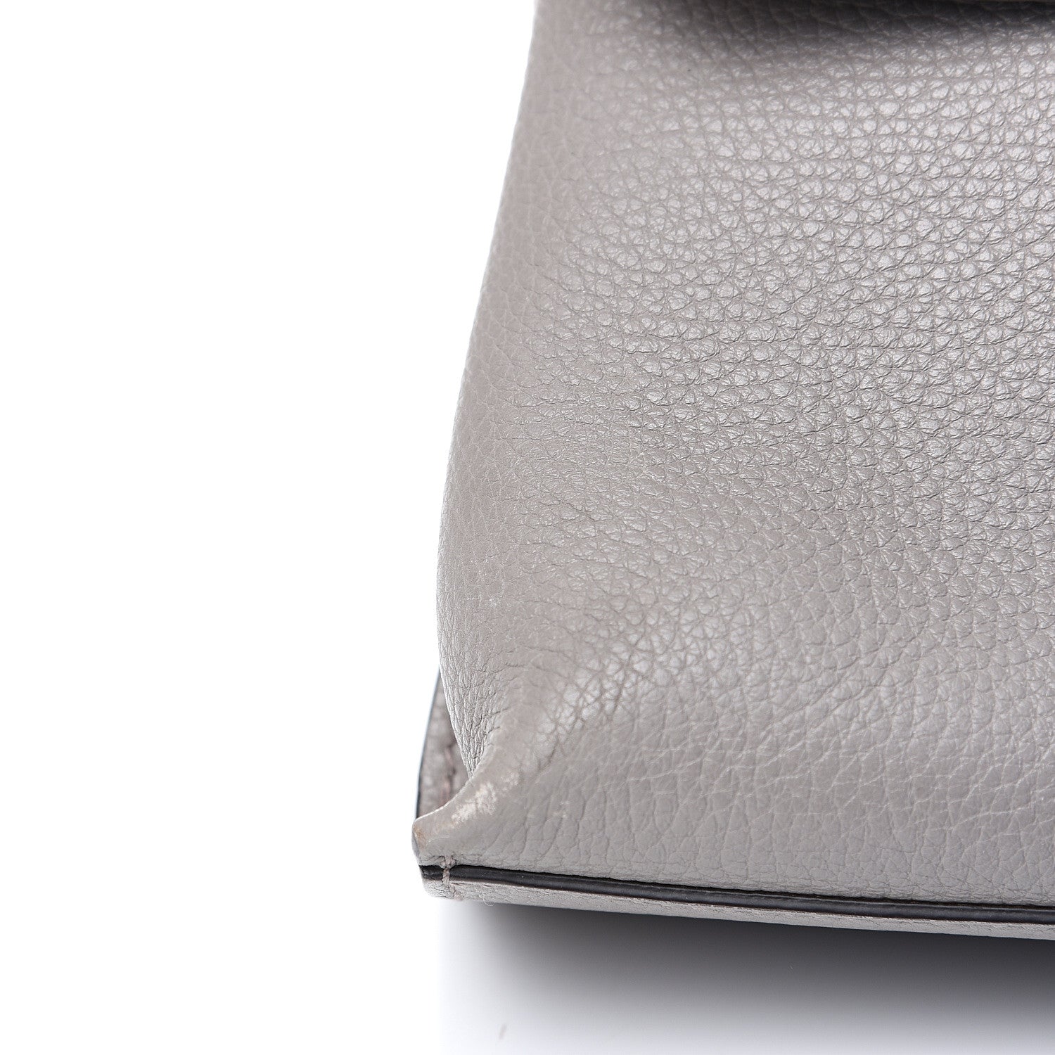 Gucci Cellarius Calfskin Small Bamboo Daily Top Handle Bag Storm Grey 9 of 9