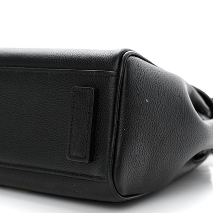Versace Grained Calfskin Small La Medusa Top Handle Bag Black Lilac 9 of 13