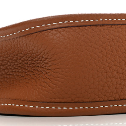 Hermes Taurillon Clemence Evelyne TPM Gold 8 of 9