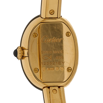 Cartier 18K Yellow Gold 19mm Baignoire Quartz Watch 4 of 5