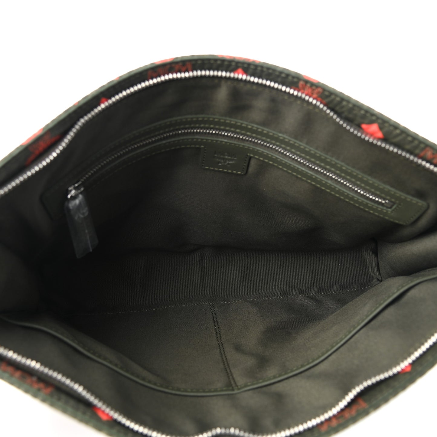 Visetos Large Zip Pouch Winter Moss