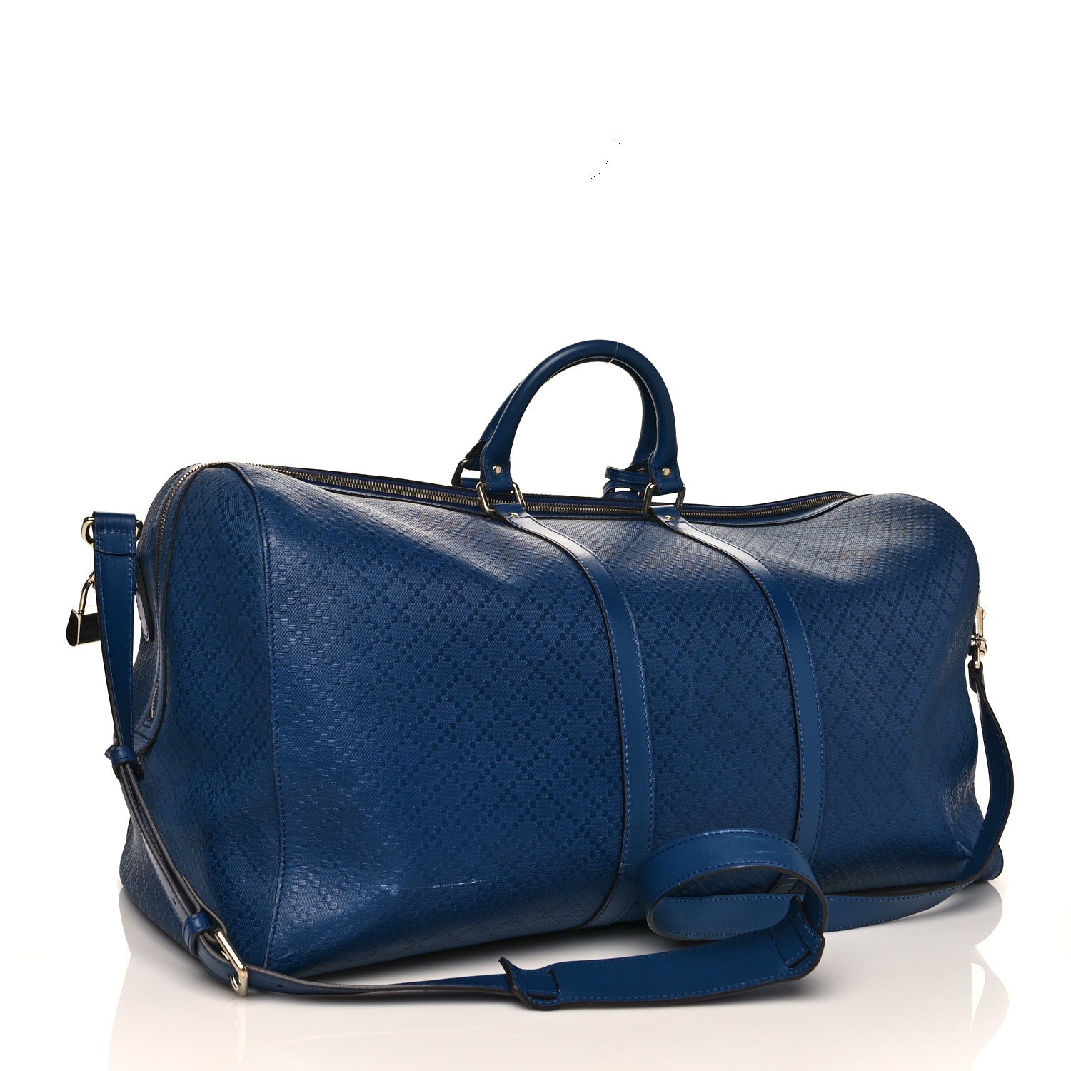 Gucci Hilary Lux Bright Diamante Large Carry On Duffle Cove 2 of 15